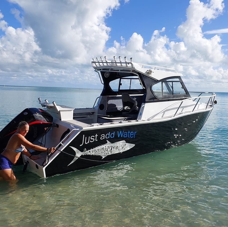 Fishing Boat Trailer - Gospel Boat 20ft Aluminum Fishing Boat
