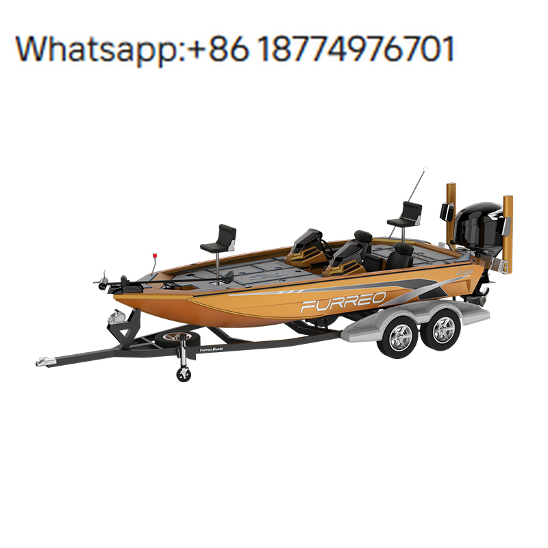 Fishing Boat Trailer - New Furreo 13ft 14ft Aluminum Bass