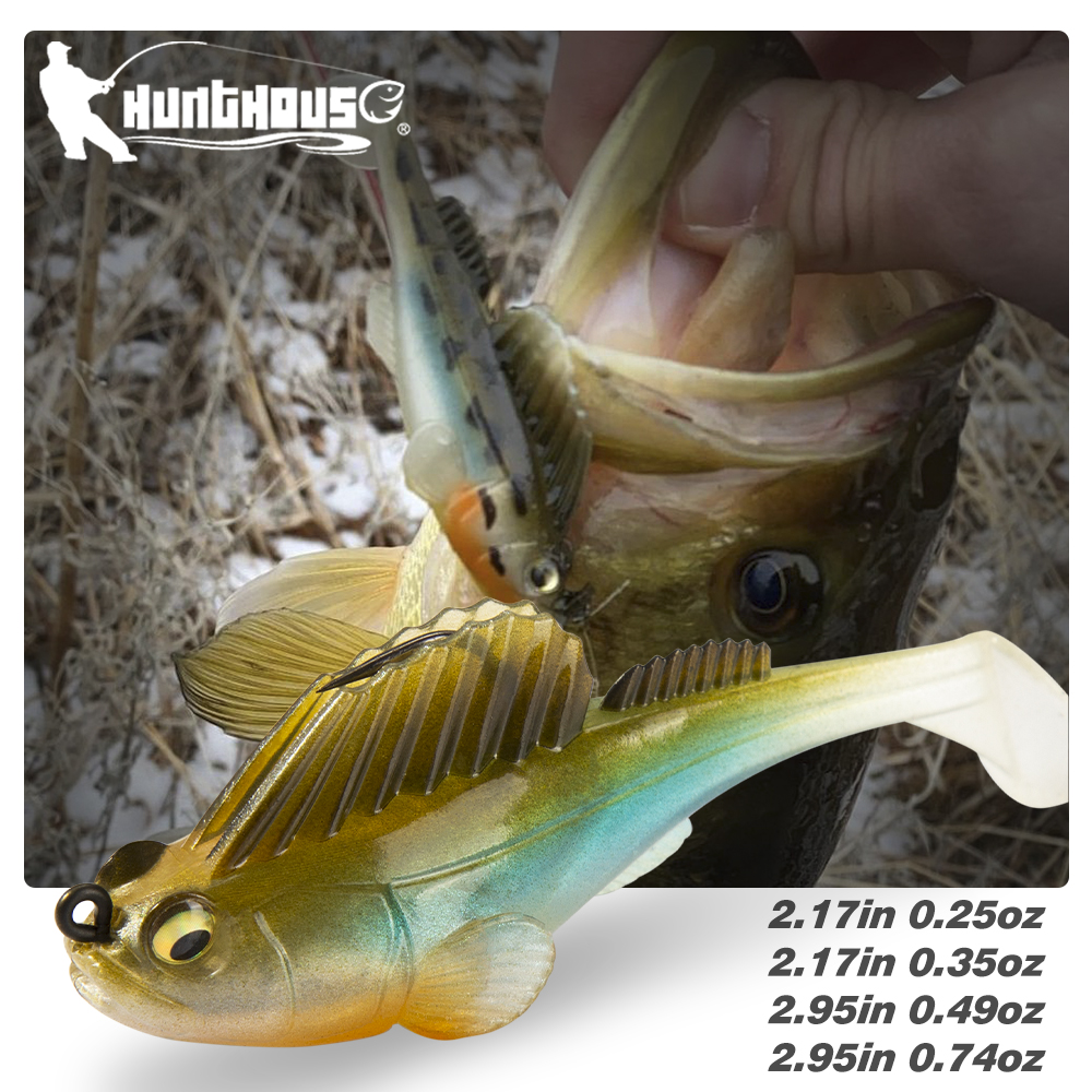Fishing Boat Paddle - Hunthouse Fishing Lure Soft Bait Jig