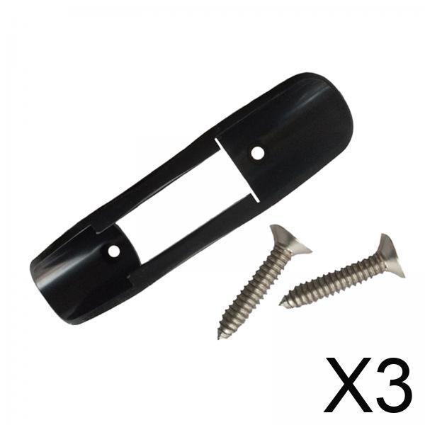 Fishing Boat Oar - Black Kayak Paddle Holder Clip Plastic