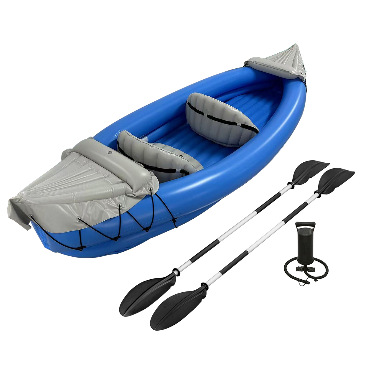 Fishing Boat Oar - Inflatable Kayak Raft Set With Oar