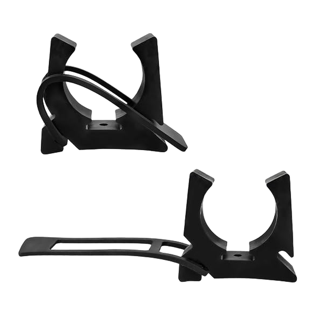 Fishing Boat Oar - Black Rubber Spring Clamp Oar Holder