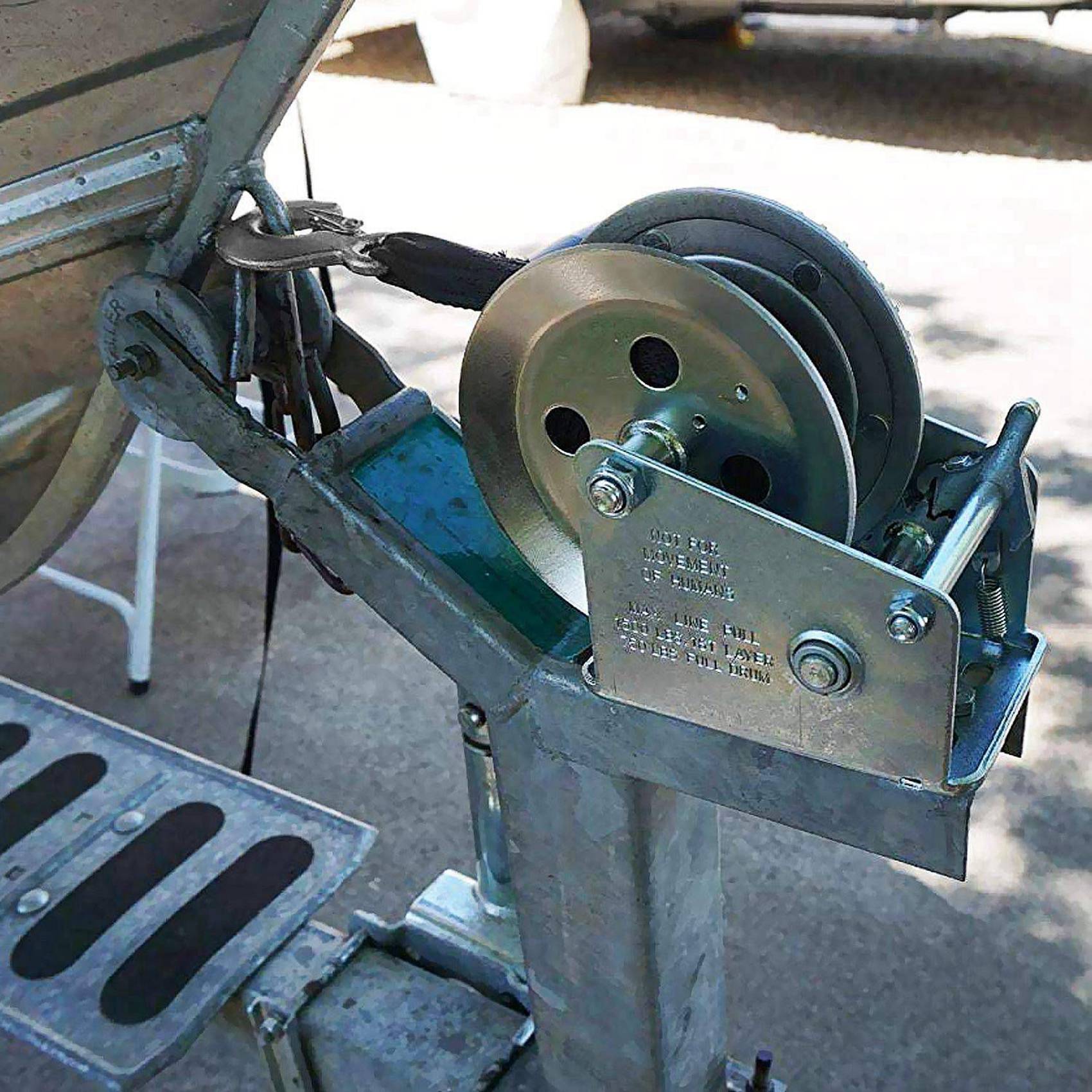 Fishing Boat Trailer - AEB0-2X Boat Trailer Winch Strap Replacement