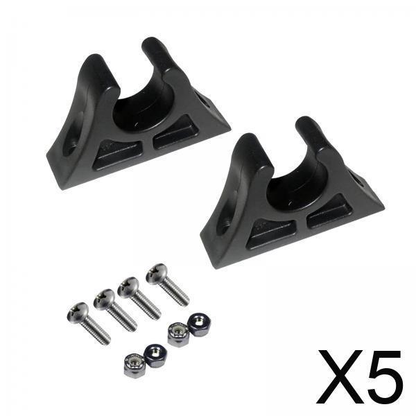 Fishing Boat Oar - Deck Mounted Kayak Paddle Holder Clamp