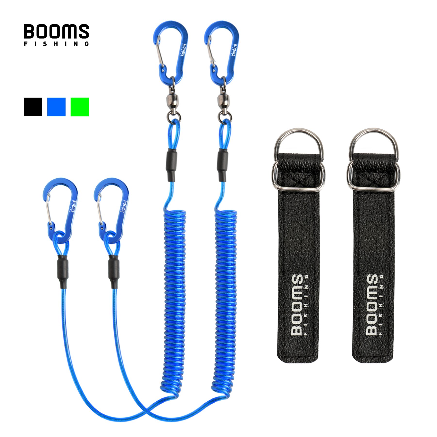 Fishing Boat Paddle - Booms Fishing T02RB1 Fishing Rod Tether
