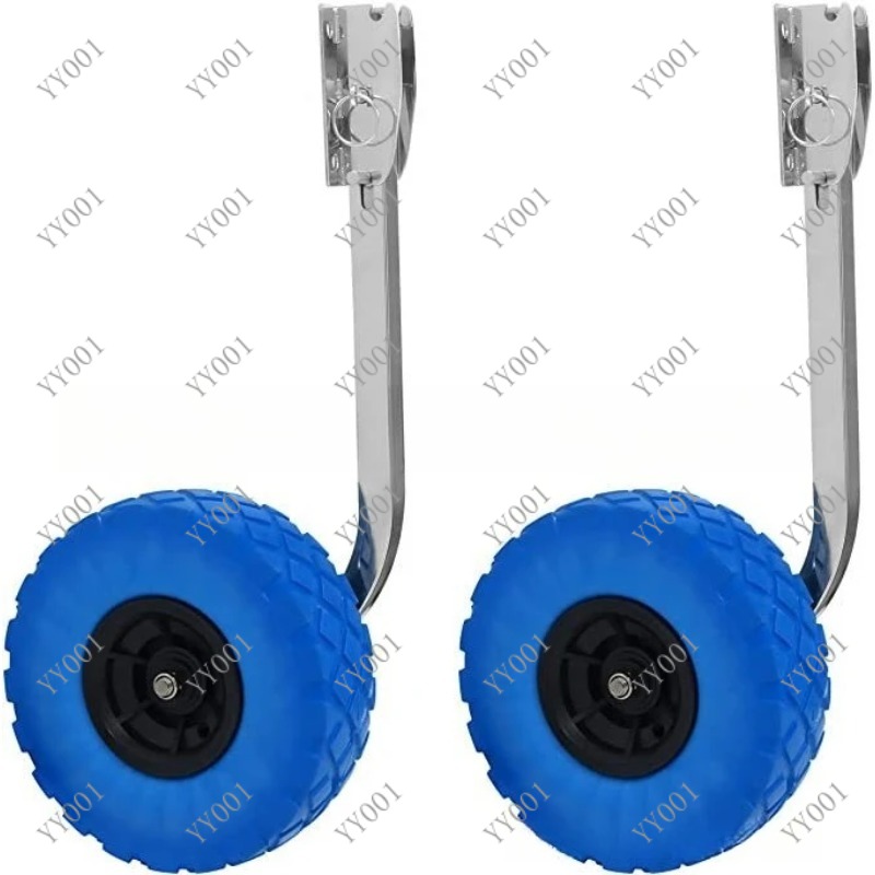 Fishing Boat Trailer - Rubber Boat Trailer Tail Wheel Solid