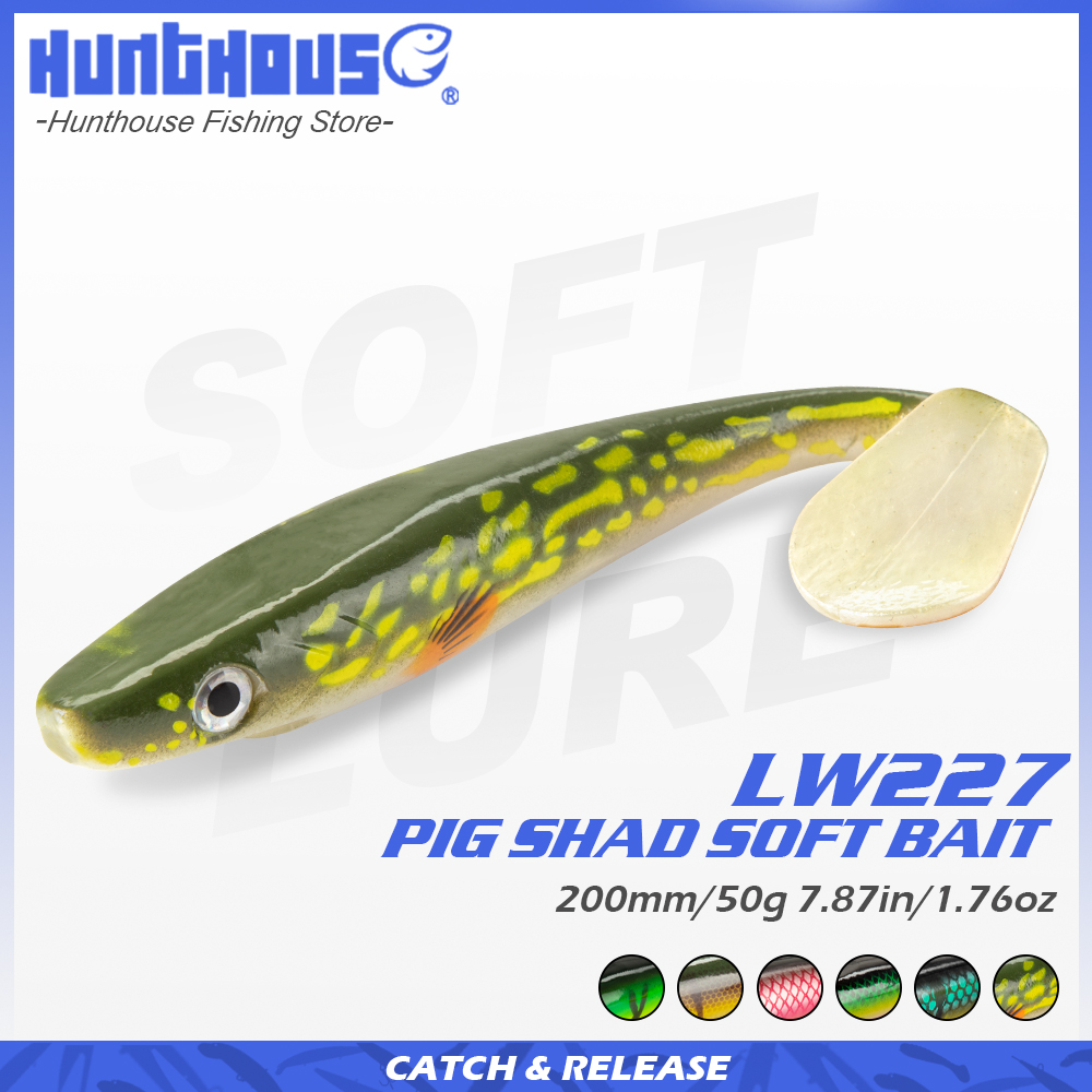Hunthouse Pig Shad Soft Bait 2 – Fishing Boat Paddle recenzja i cena