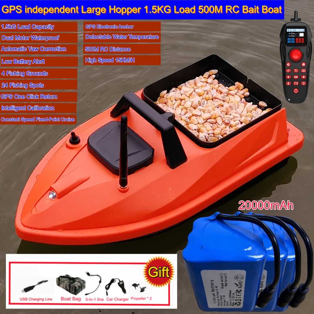 NEW GPS Fishing Bait Boat 1.5k – Fishing Boat Gps recenzja i cena