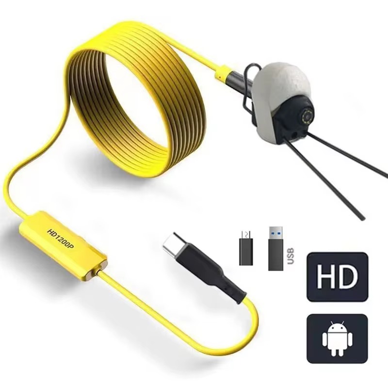 Yellow Cable Fish Finder Sonar – Fishing Boat Depth Finder recenzja i cena