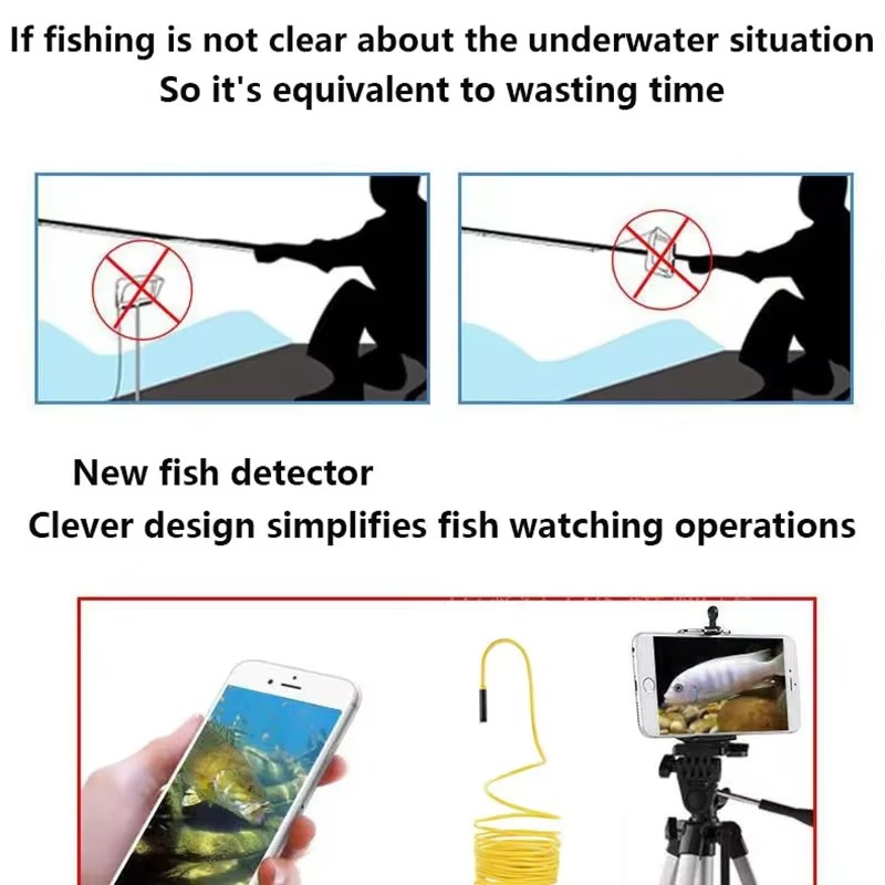 Yellow Cable Fish Finder Sonar – Fishing Boat Depth Finder recenzja i cena