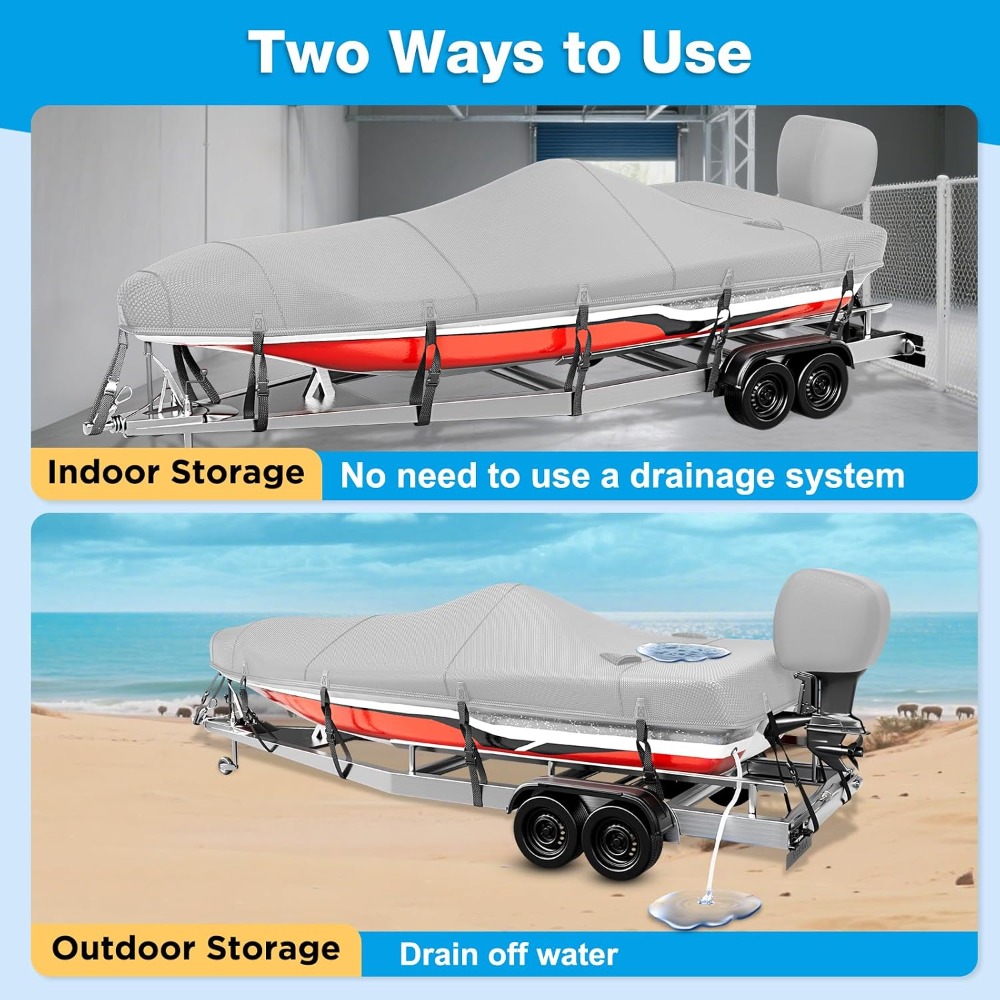 Boat Cover 20-22ft, 1200D Wate – Fishing Boat Trailer recenzja i cena