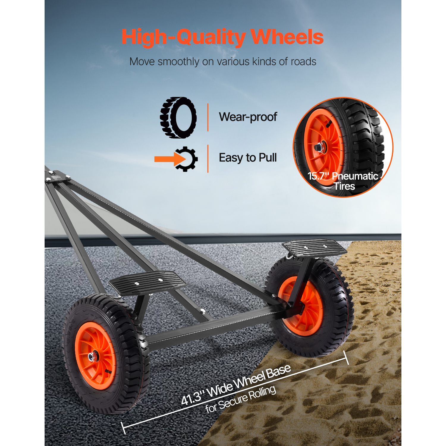 SucceBuy 420lbs Boat Trailer D – Fishing Boat Trailer recenzja i cena