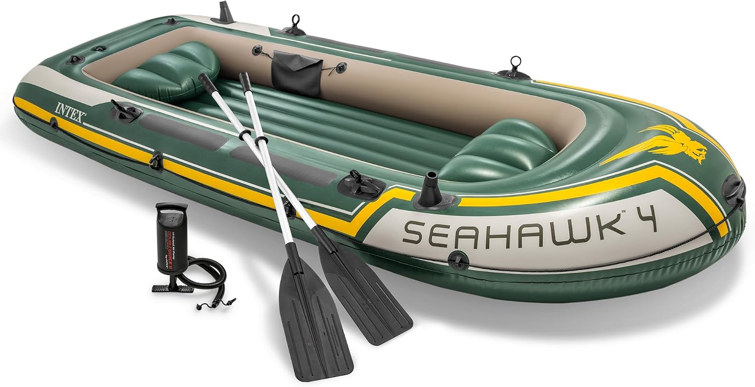 Inflatable Boat Set with Oars, – Fishing Boat Oar recenzja i cena