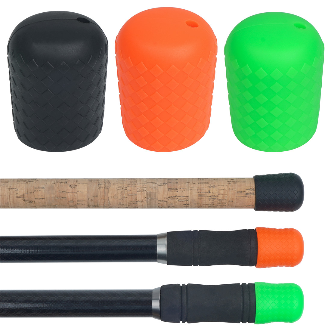 3Pcs Fishing Rod Butt Cushion  – Fishing Boat Cover recenzja i cena