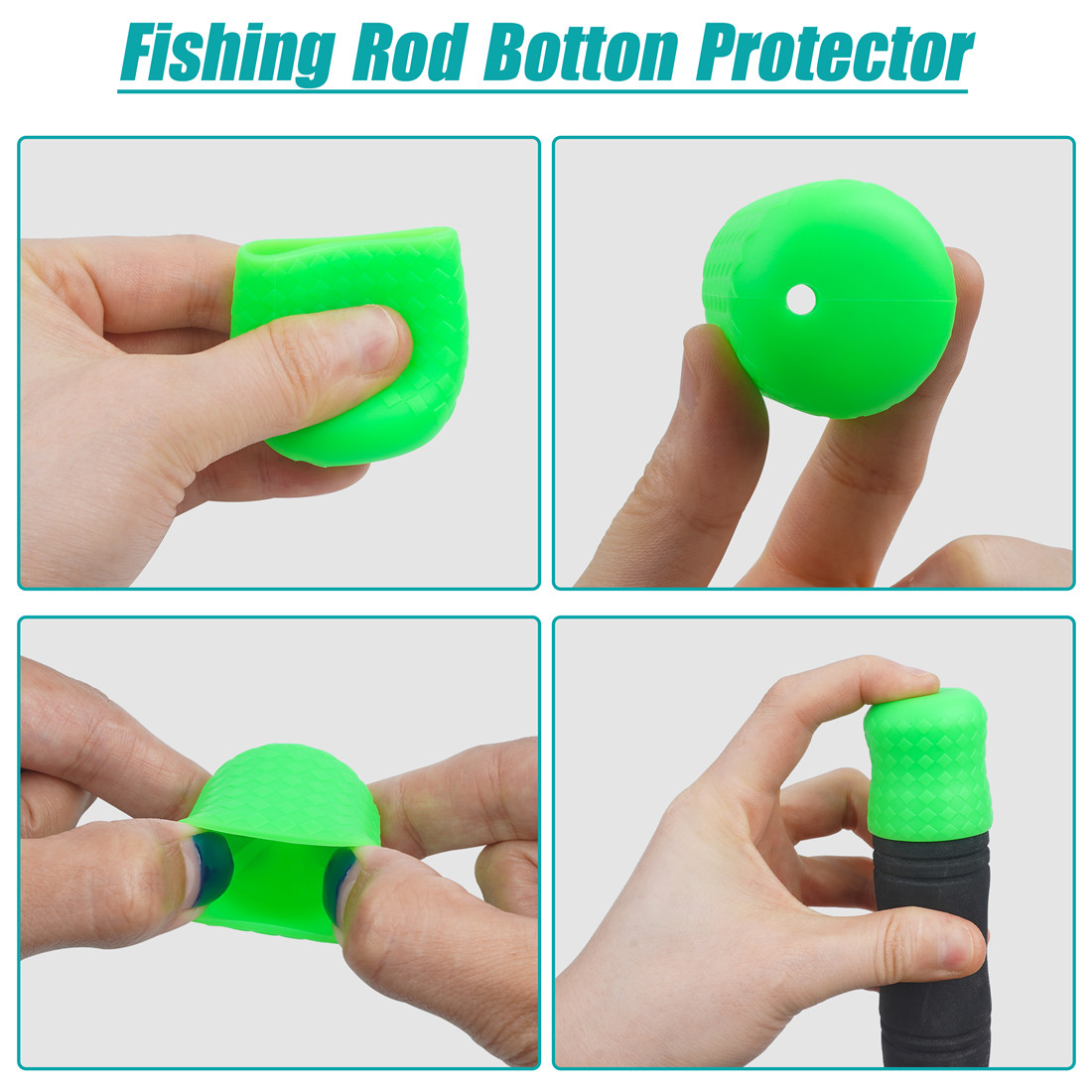 3Pcs Fishing Rod Butt Cushion  – Fishing Boat Cover recenzja i cena