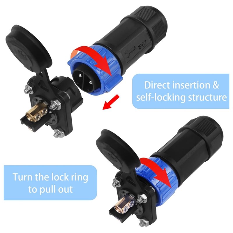 Trolling Motor Plug Set, Water – Fishing Boat Trolling Motor recenzja i cena