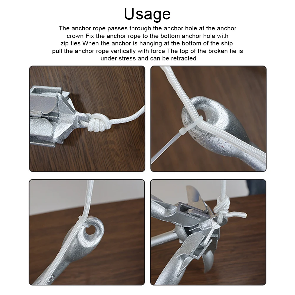 0.7KG 1.5KG Stainless Steel Fo – Fishing Boat Anchor recenzja i cena