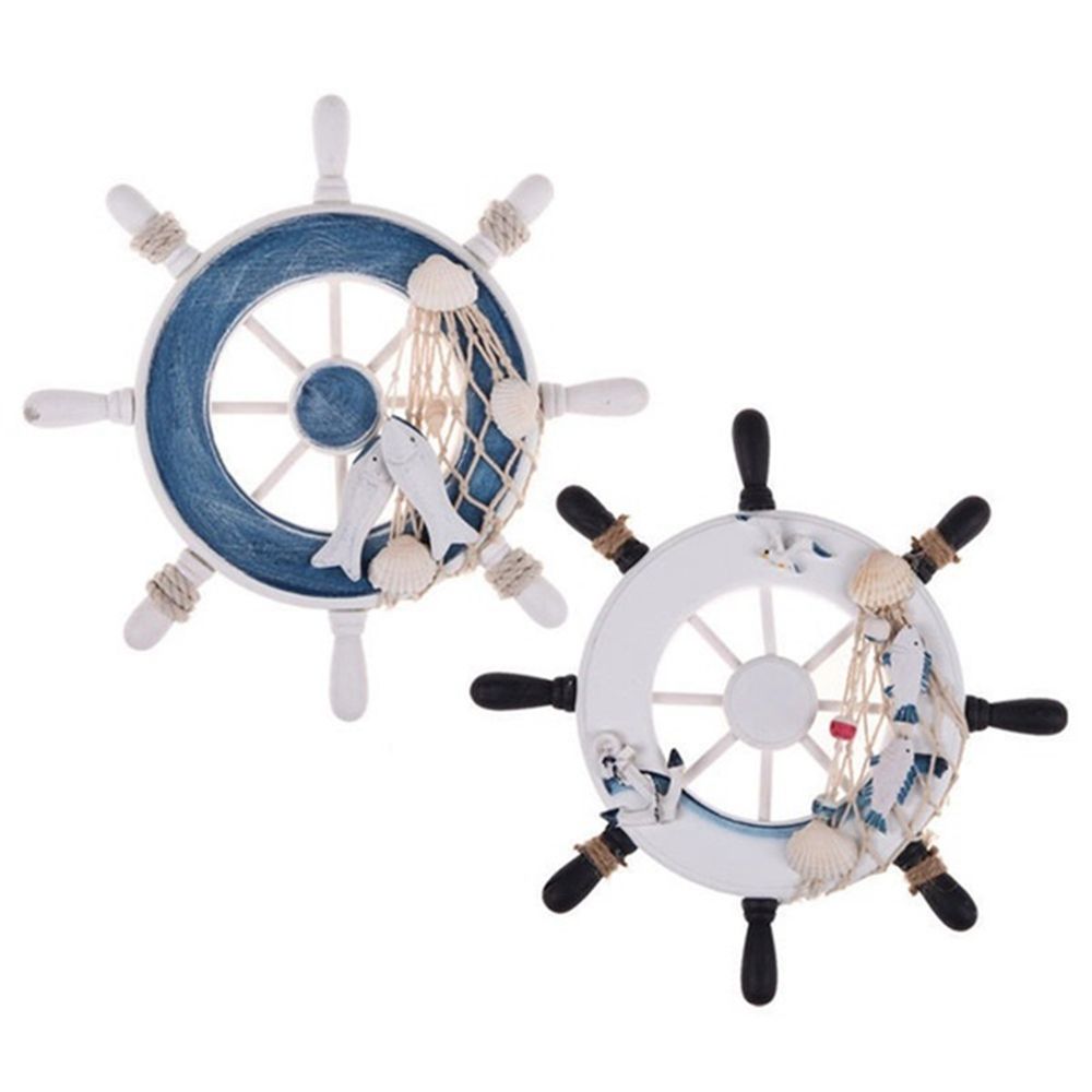 Mediterranean Style Beach Deco – Fishing Boat Steering Wheel recenzja i cena