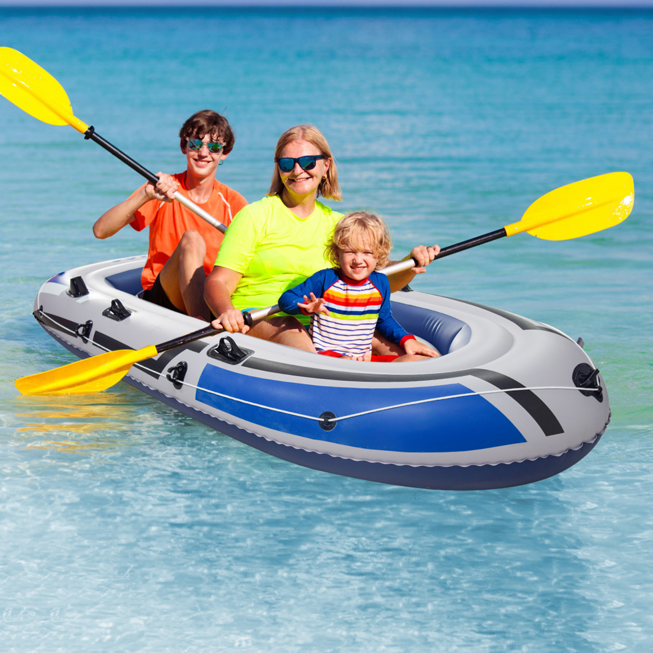 1PC Inflatable Boat, Swimming  – Fishing Boat Oar recenzja i cena