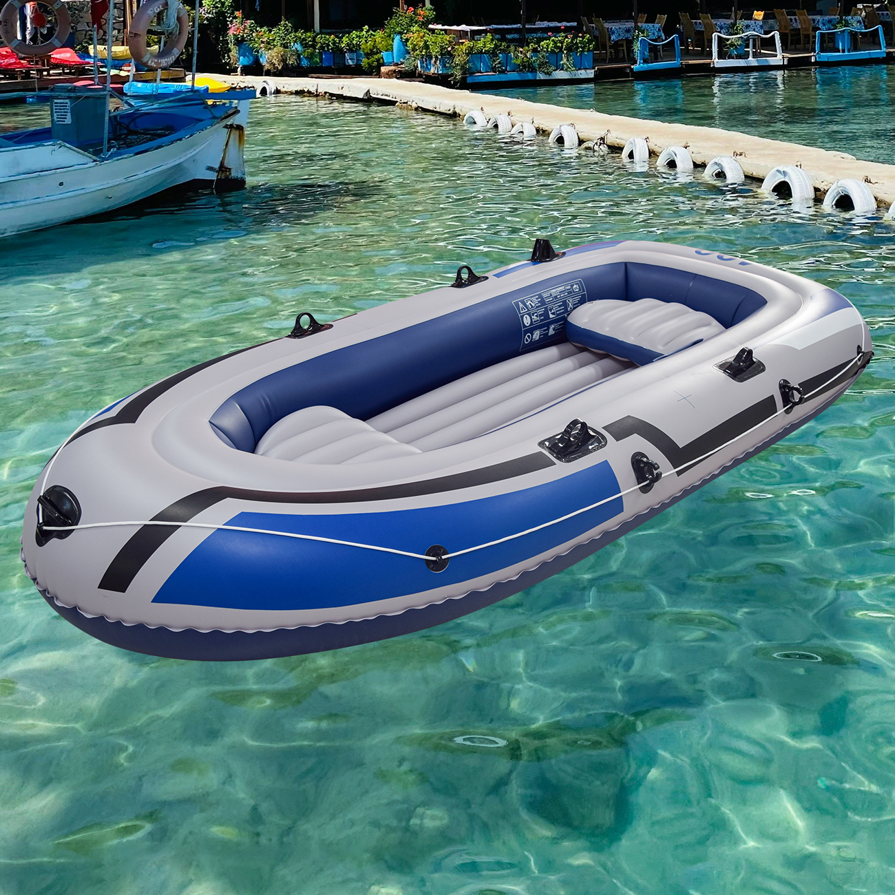 1PC Inflatable Boat, Swimming  – Fishing Boat Oar recenzja i cena
