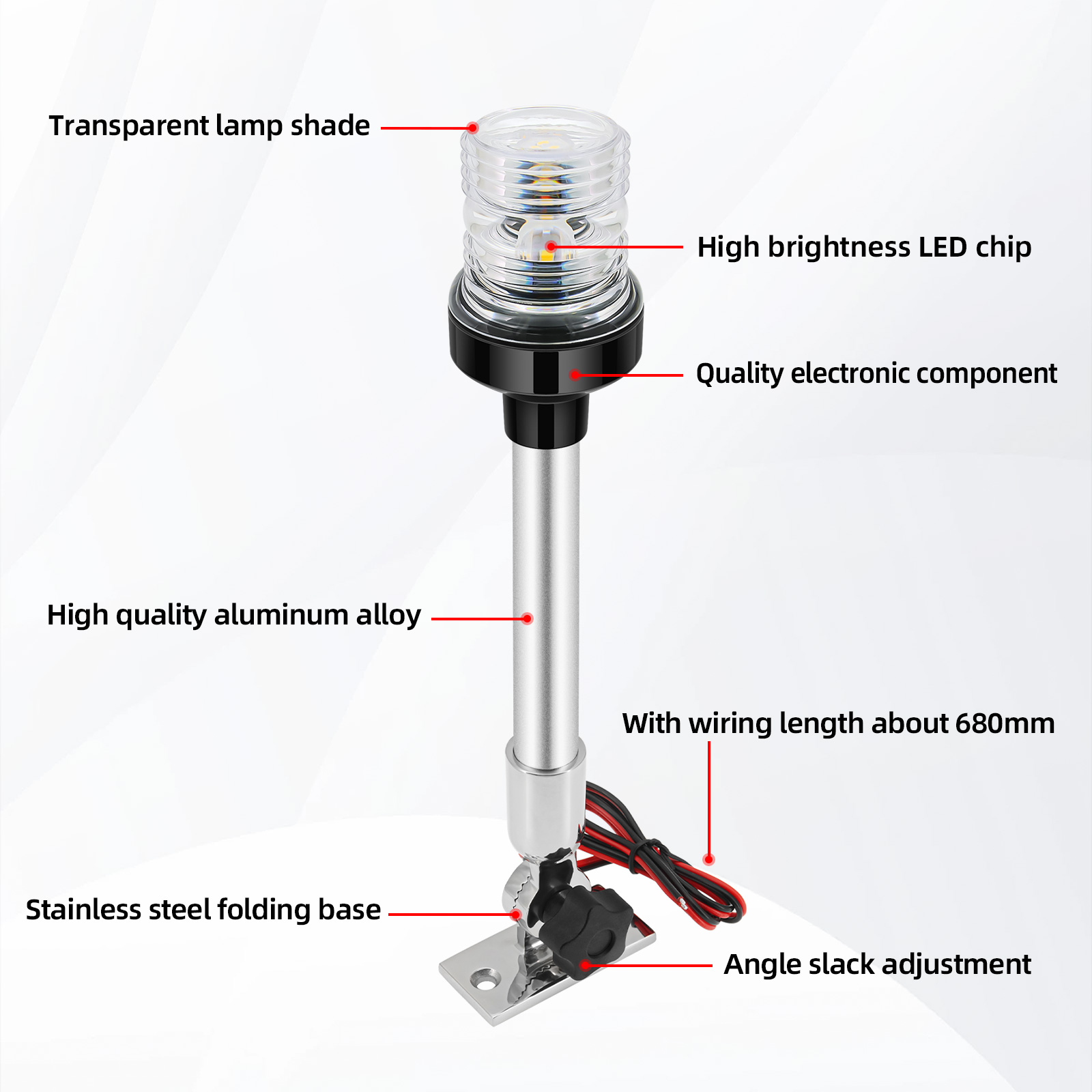 Navigation Light 12inch Marine – Fishing Boat Navigation Light recenzja i cena