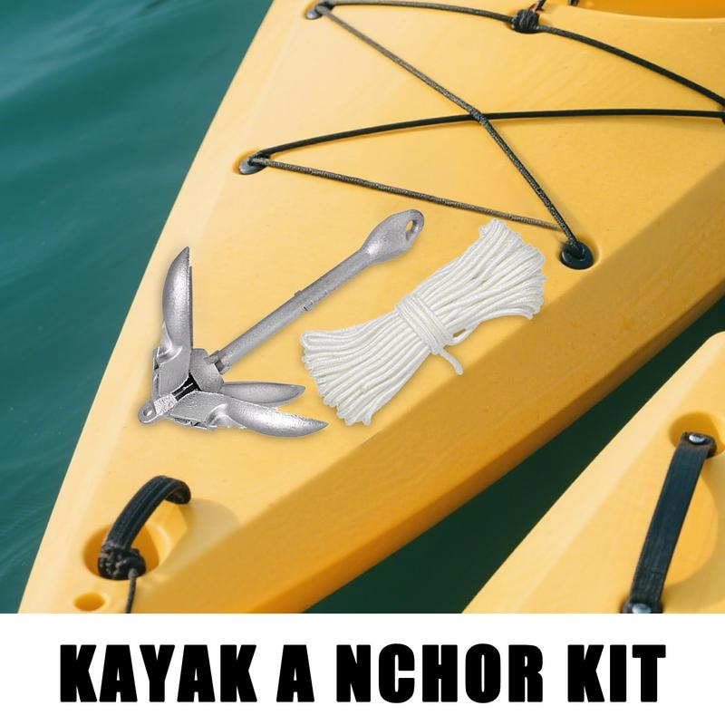 Canoe Anchoring Compact Kayak  – Fishing Boat Anchor recenzja i cena