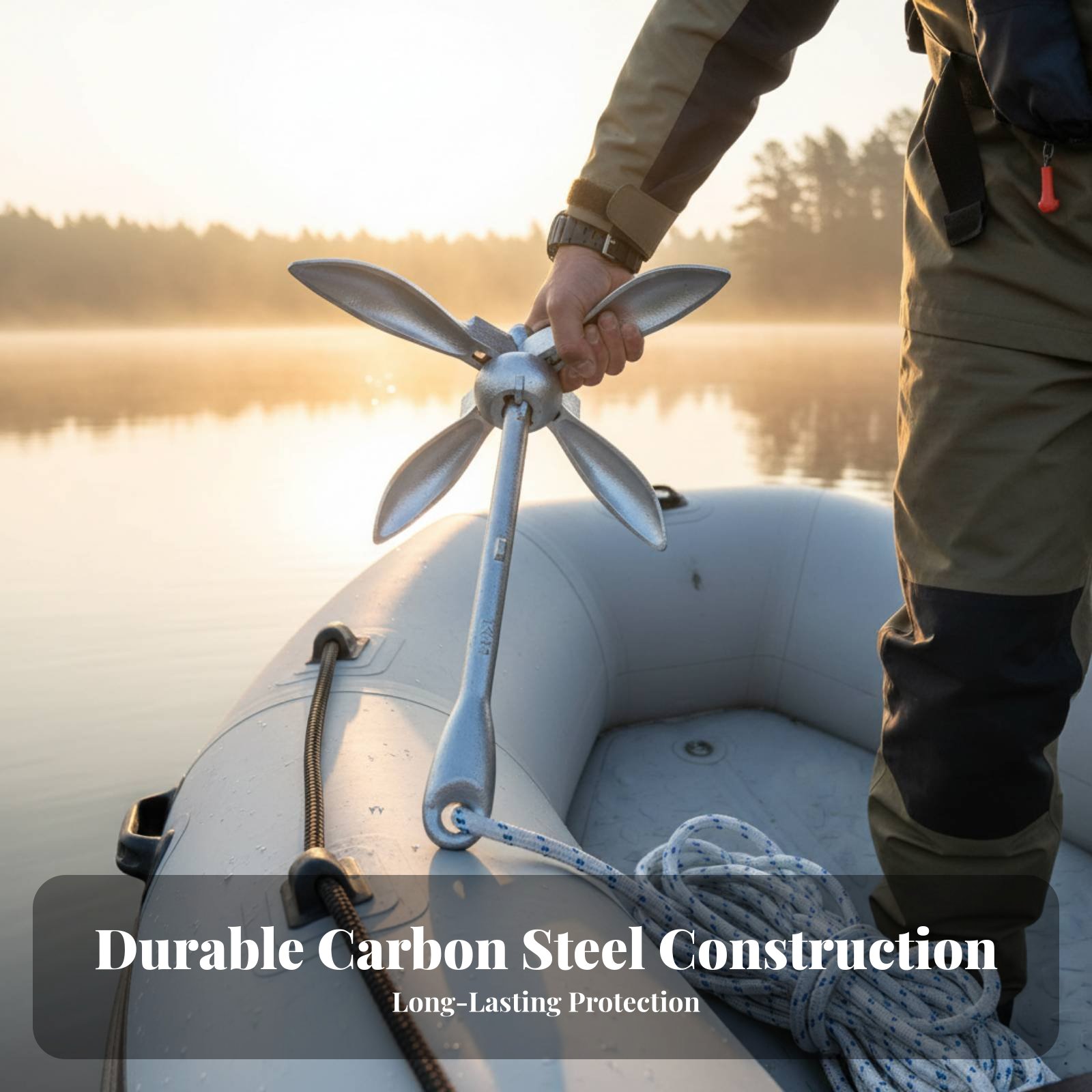 Lotus Anchor Foldable Carbon S – Fishing Boat Anchor recenzja i cena