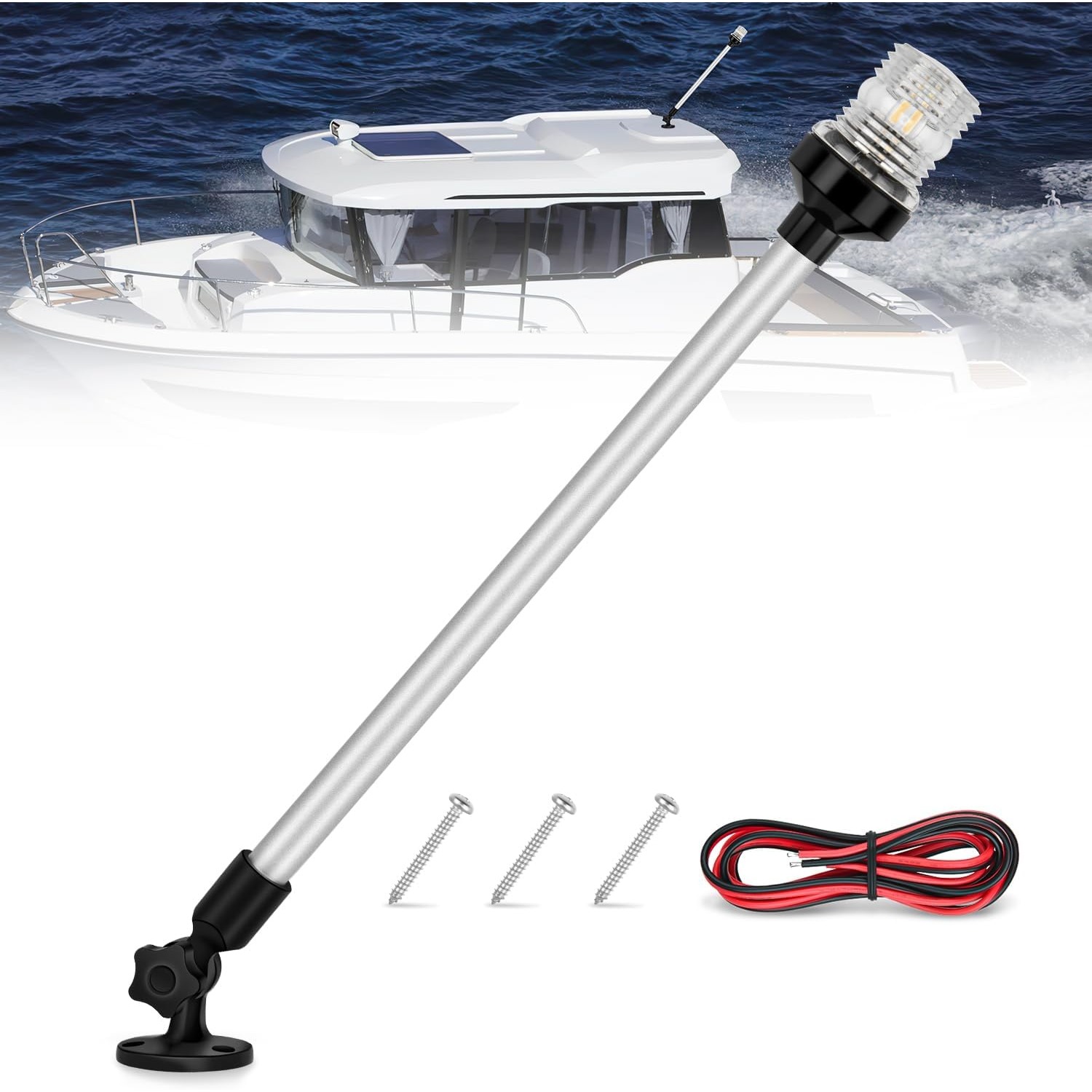 Nilight Marine Boat Stern Ligh – Fishing Boat Anchor recenzja i cena