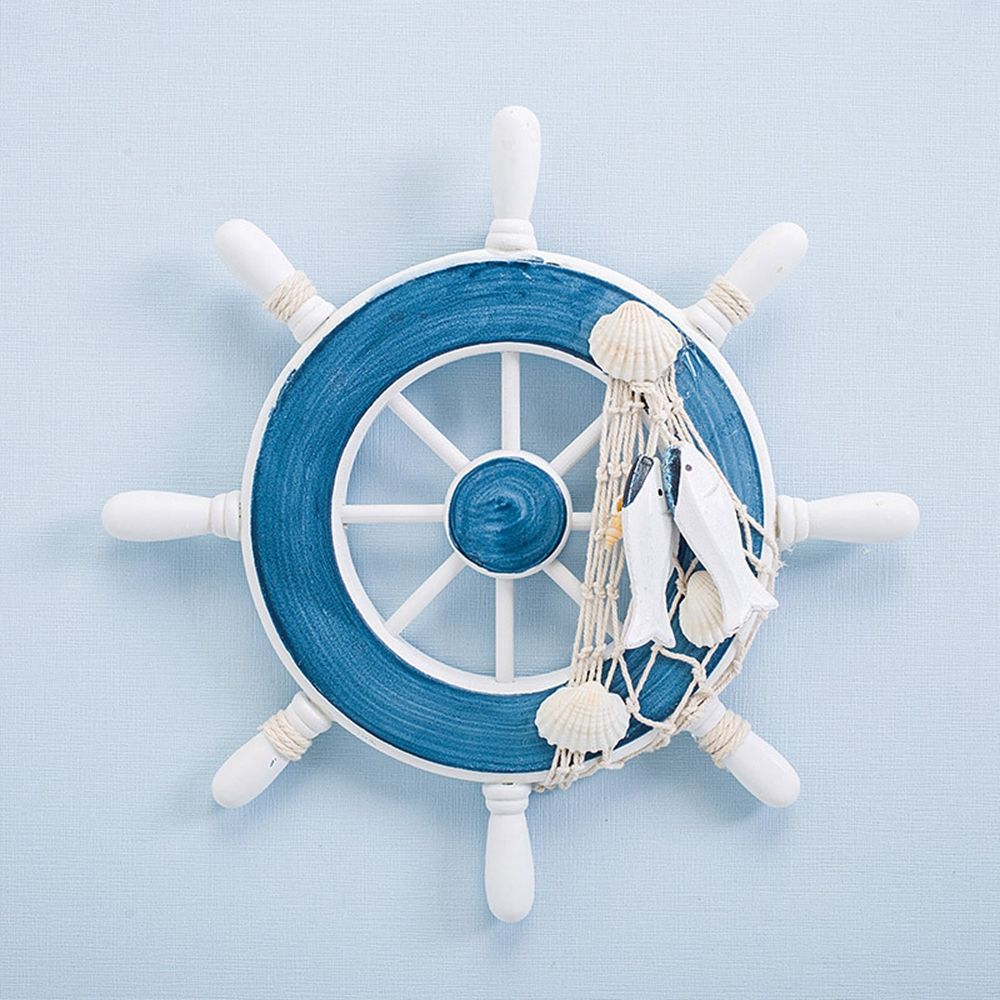 Style 9 Inch Fishing Net Home  – Fishing Boat Steering Wheel recenzja i cena