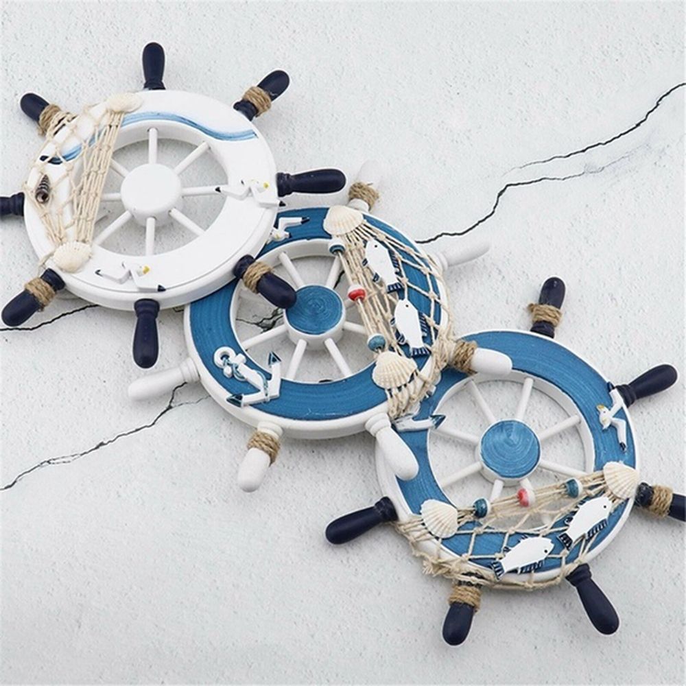 Style 9 Inch Fishing Net Home  – Fishing Boat Steering Wheel recenzja i cena