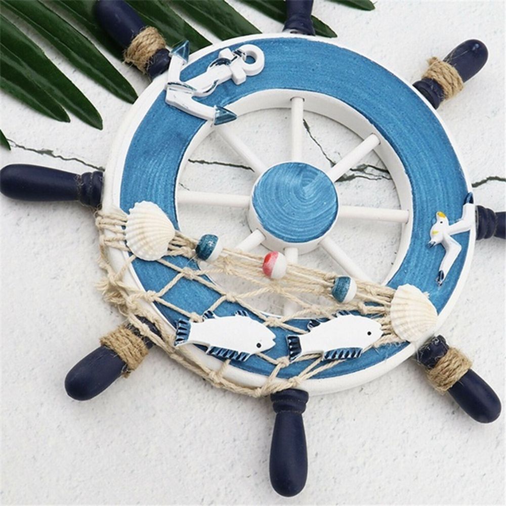 Style 9 Inch Fishing Net Home  – Fishing Boat Steering Wheel recenzja i cena