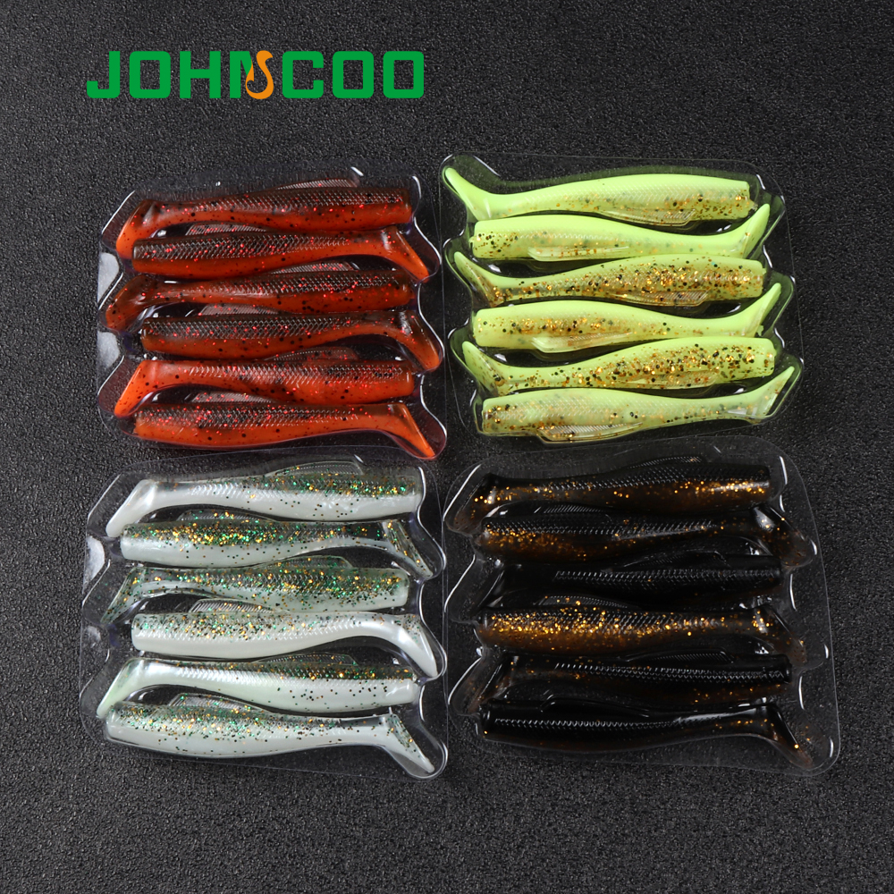 JOHNCOO 6pcs/12pcs TPR Soft Ba – Fishing Boat Paddle recenzja i cena