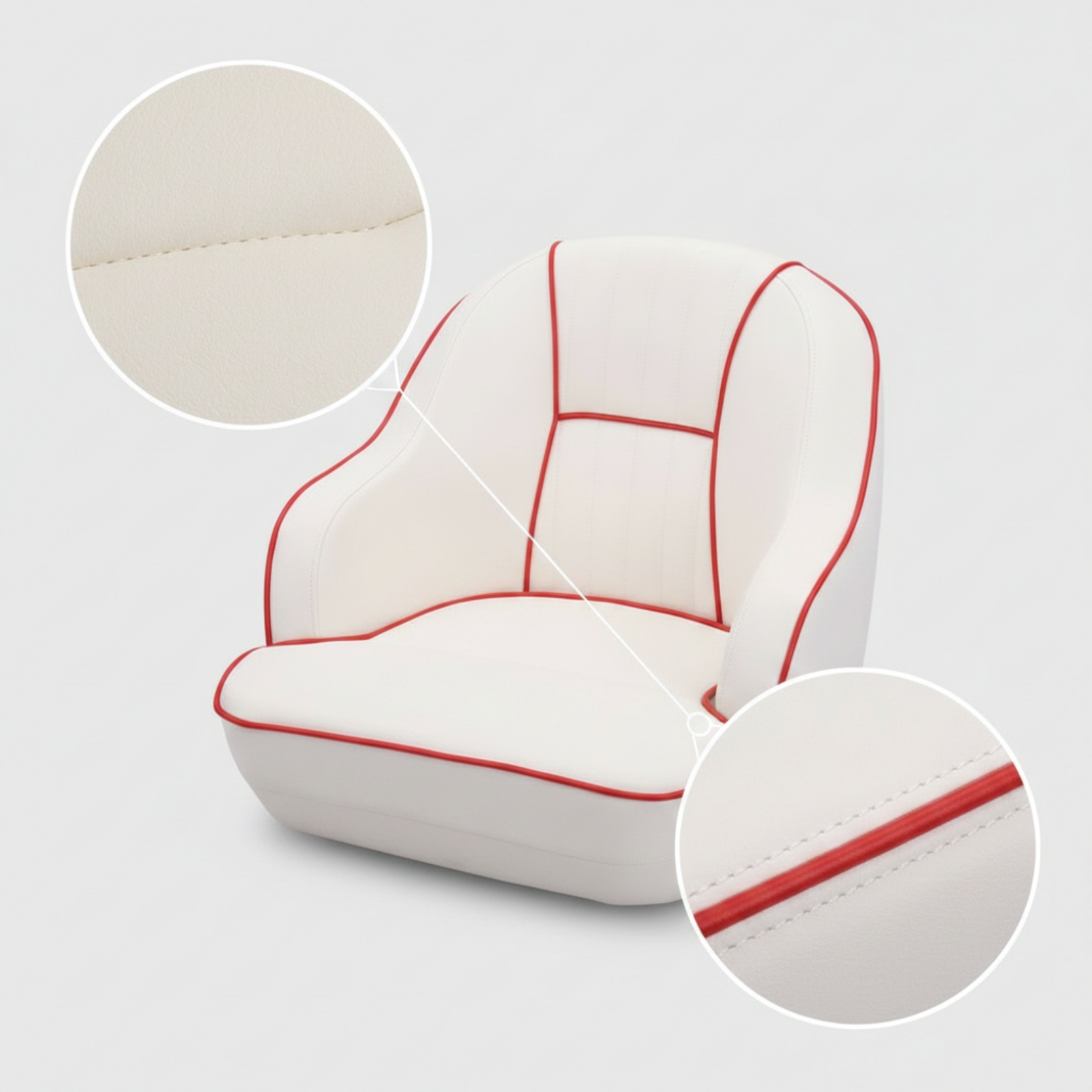 Pilot's Boat Seat Padded Helm  – Fishing Boat Seat recenzja i cena