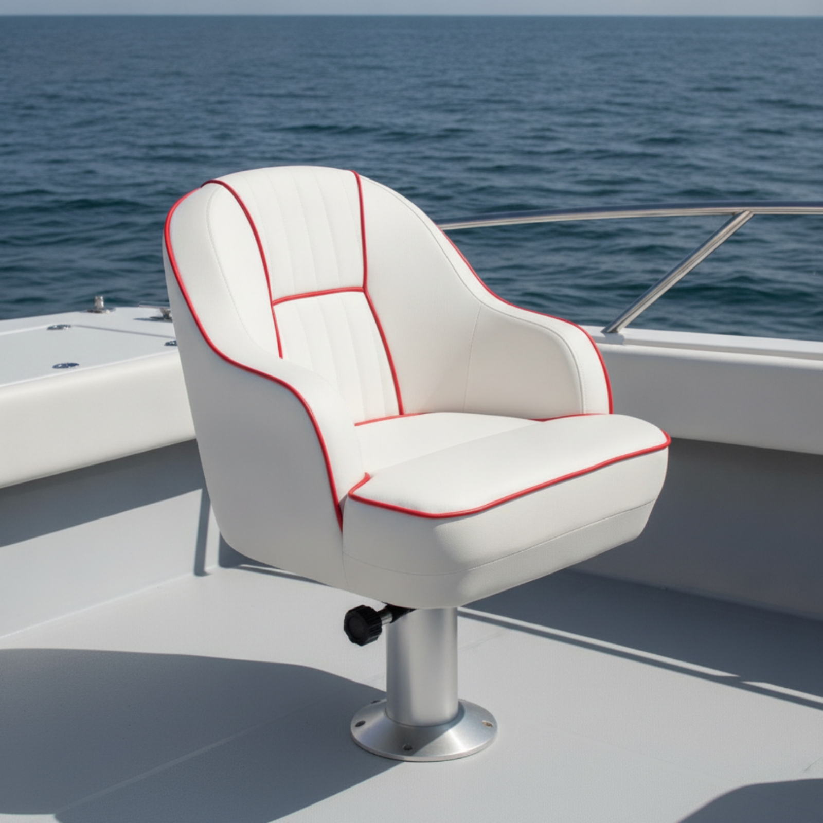 Pilot's Boat Seat Padded Helm  – Fishing Boat Seat recenzja i cena