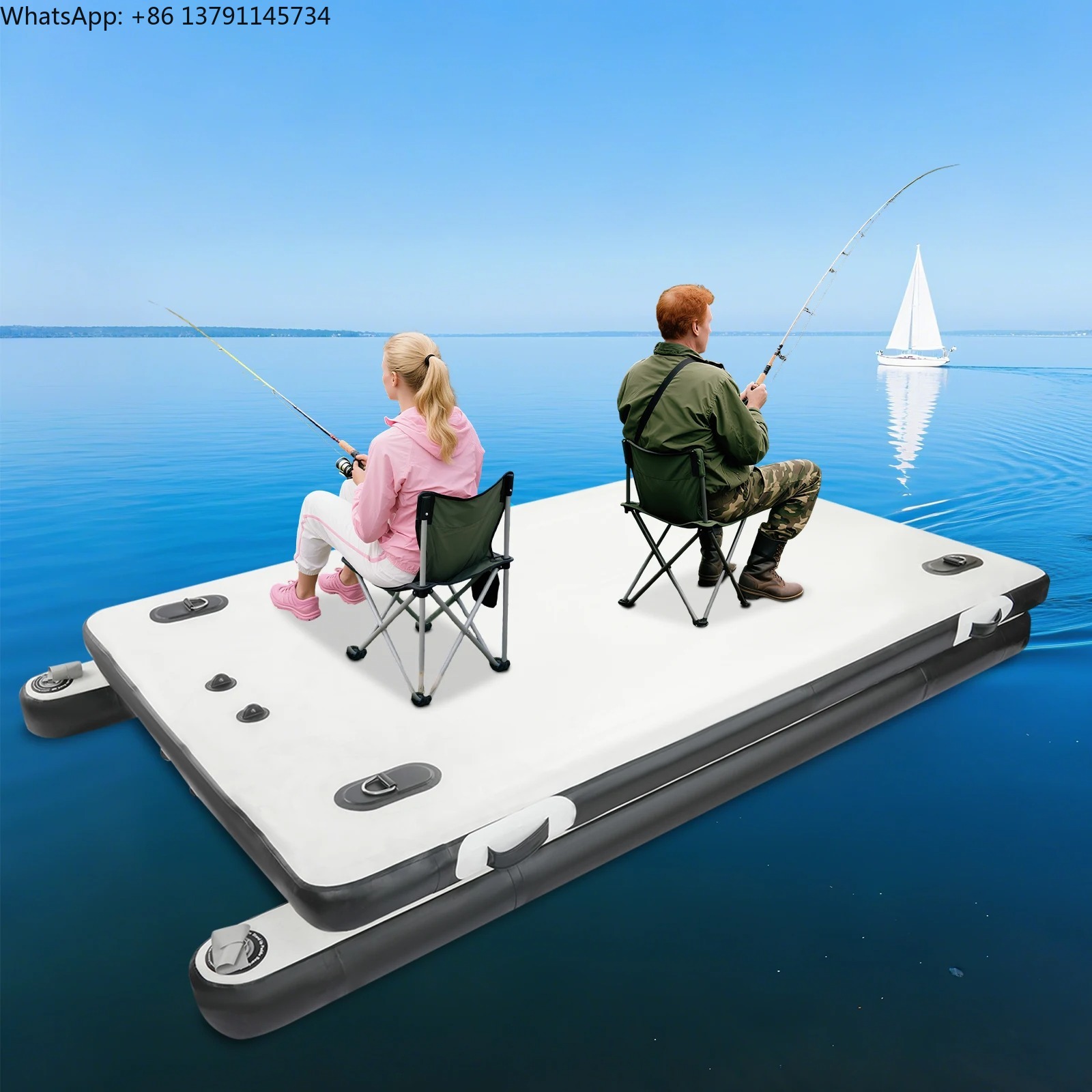 2.5M Portable Inflatable Fishi – Fishing Boat Oar recenzja i cena