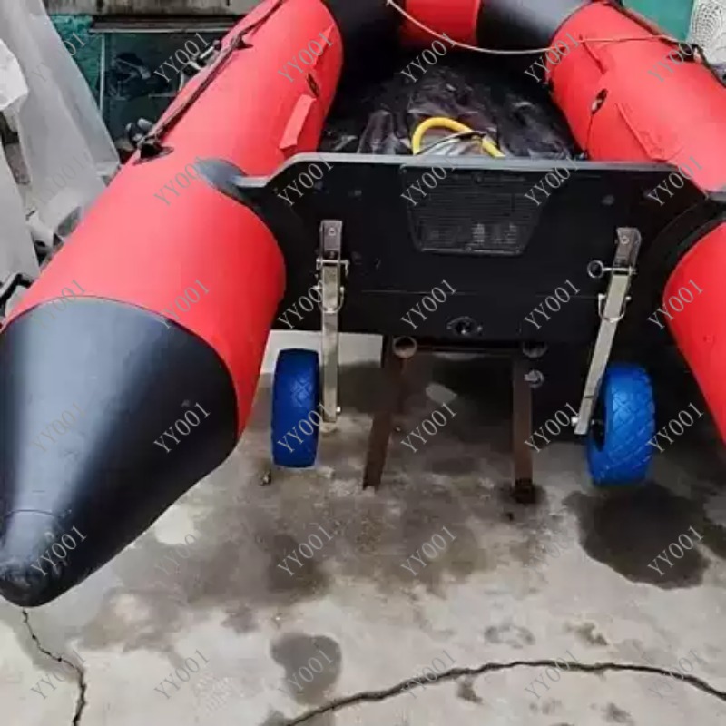 Rubber Boat Trailer Tail Wheel – Fishing Boat Trailer recenzja i cena