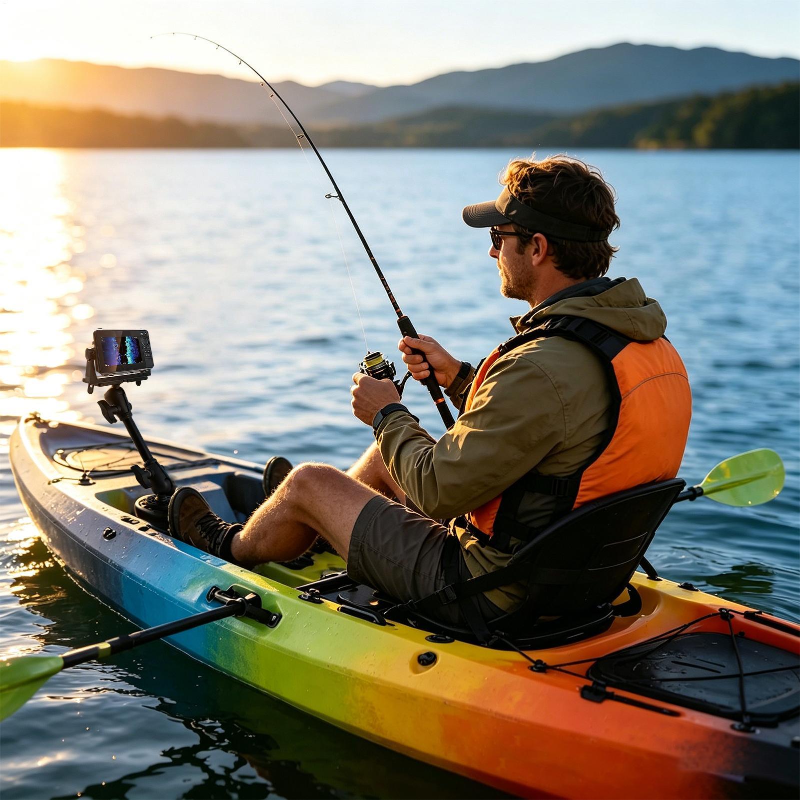 Kayak Transducer Mount 360 Deg – Fishing Boat Depth Finder recenzja i cena