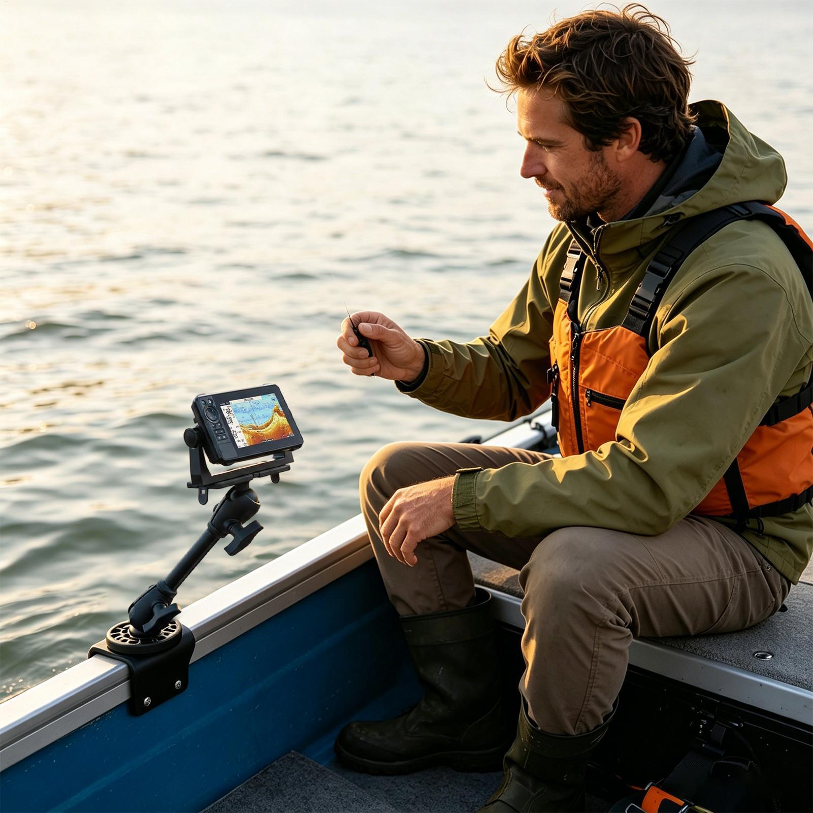 Kayak Transducer Mount 360 Deg – Fishing Boat Depth Finder recenzja i cena