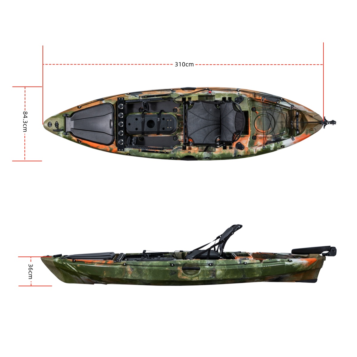 First-class Single Fishing Kay – Fishing Boat Seat recenzja i cena