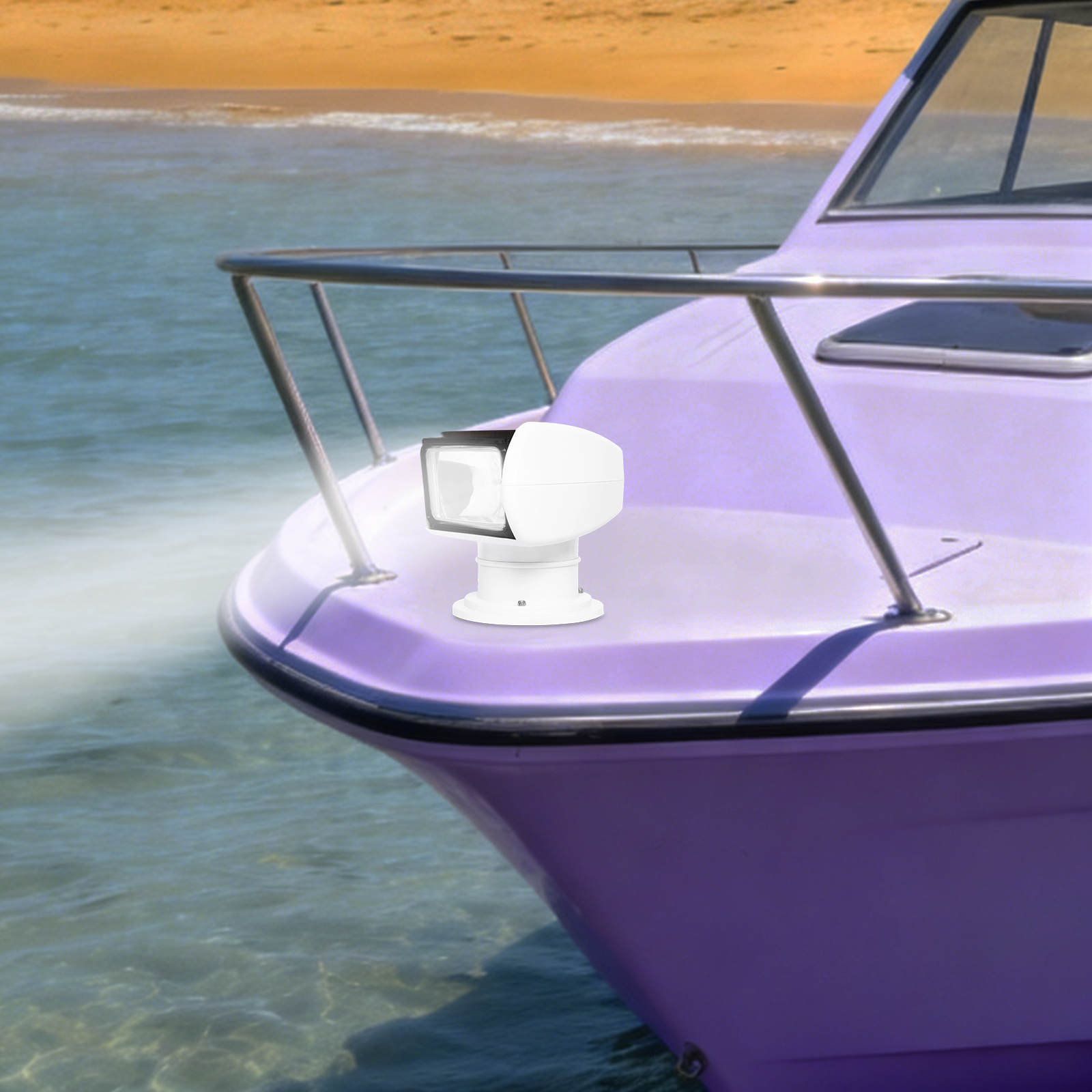 12V 100W Marine Spotlight Boat – Fishing Boat Navigation Light recenzja i cena