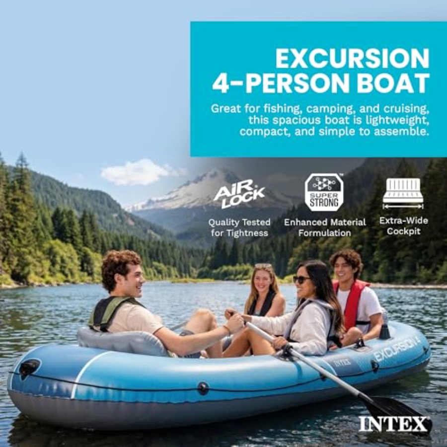 Excursion 4 inflatable boat se – Fishing Boat Oar recenzja i cena