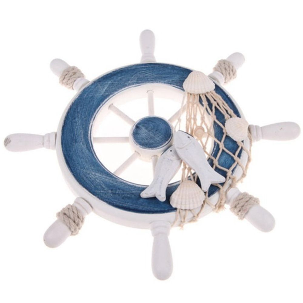 9 Inch Nautical Home Beach Art – Fishing Boat Steering Wheel recenzja i cena